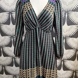 Anthropologie Maeve Gianna Long Sleeve Tunic Dress Size 6